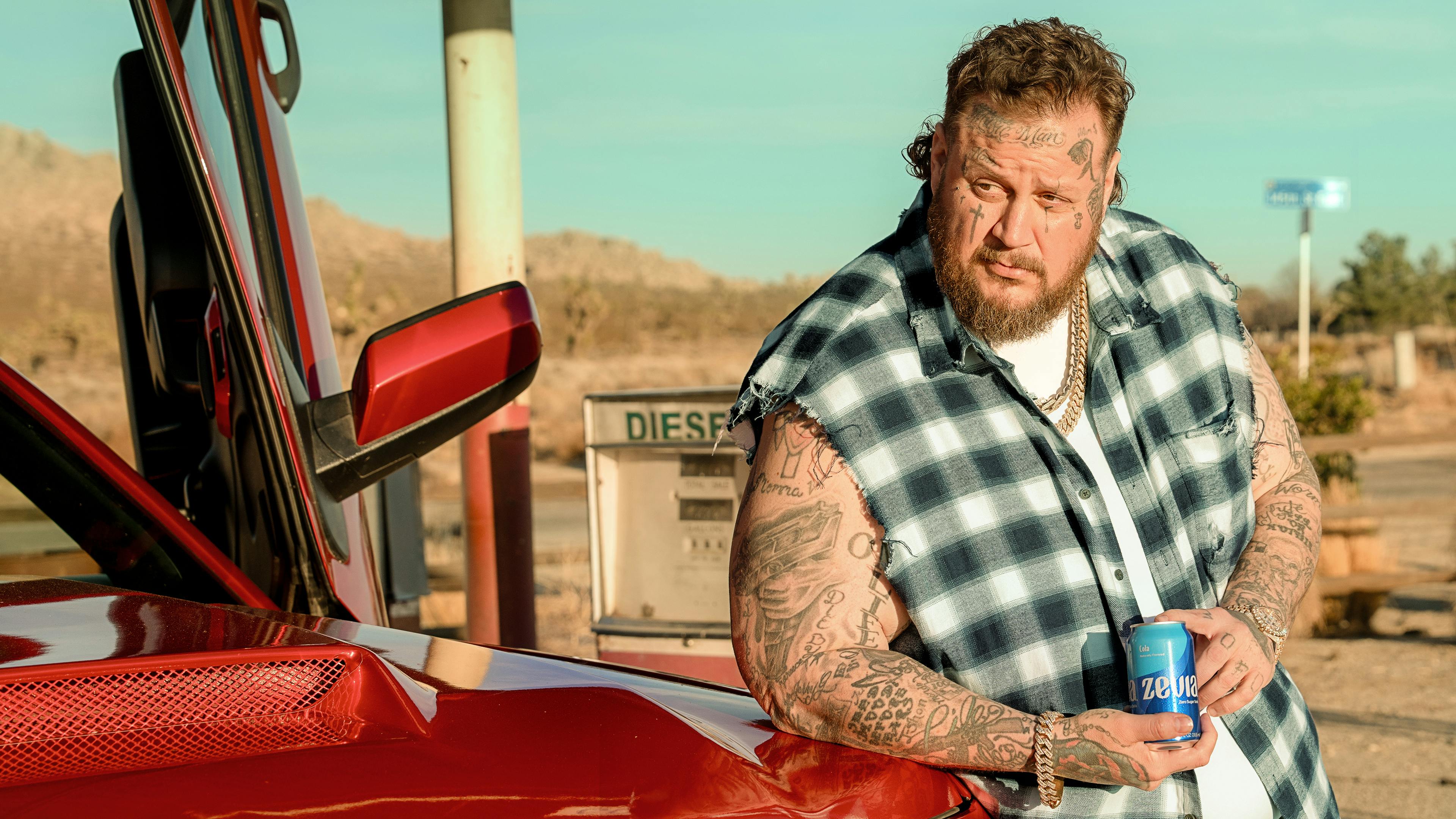 Jelly Roll promotes Zevia in commercial