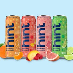 Hint still and sparkling waters are now available in aluminum packaging to meet workplace sustainability initiatives and provide employees with healthier grab-and-go options. Hint still and sparkling waters are now available in aluminum packaging to meet workplace sustainability initiatives and provide employees with healthier grab-and-go options.