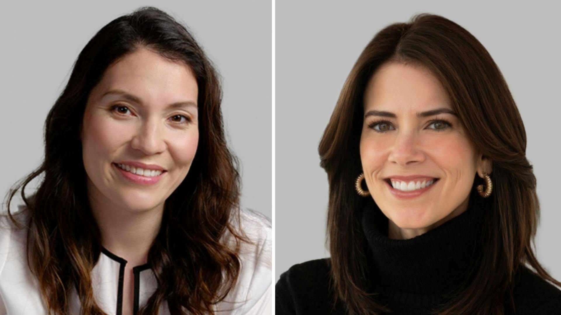 At Campbell&rsquo;s, Elizabeth Duggan (left) was named president of the company&rsquo;s Snacks division. Janda Lukin (right) was appointed to the newly created role of chief growth officer at Campbell's.