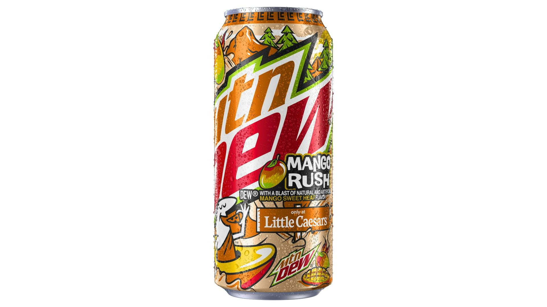 Mountain Dew releases Mango Rush flavor exclusively through pizza chain