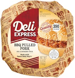 Deli Express BBQ Pulled Pork Sandwich from E.A. Sween Deli Express BBQ Pulled Pork Sandwich from E.A. Sween