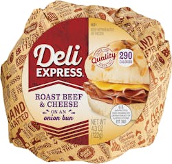 Deli Express Roast Beef & Cheese from E.A. Sween Deli Express Roast Beef & Cheese from E.A. Sween