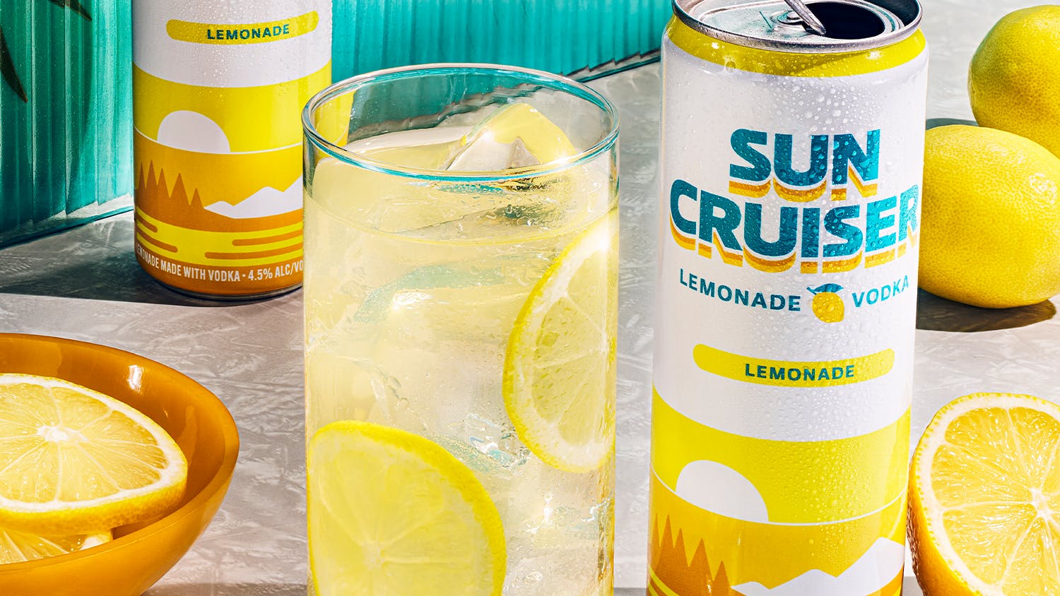 Crafted RTD cocktail pairs lemonade and vodka in four flavors