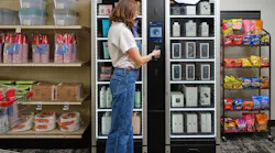 Cantaloupe's Smart Aisle concept introduces an autonomous shopping experience using 3D cameras, AI and shelf sensors to track product movement.