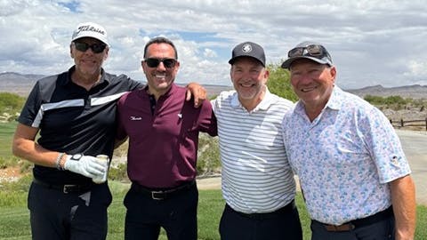 Just before the 2025 NAMA Show, Bob Tullio enjoyed a golf retreat with three titans of the convenience services &mdash; Rick &ldquo;The Duke&rdquo; Dutkiewicz, David &ldquo;Hollywood&rdquo; Henchel and Jim &ldquo;Dutton&rdquo; Evans &mdash; industry, gaining great insights as well as birdies.