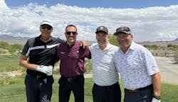 Rick “The Duke” Dutkiewicz, David “Hollywood” Henchel and Jim “Dutton” Evans and Bob Tullio Rick “The Duke” Dutkiewicz, David “Hollywood” Henchel and Jim “Dutton” Evans and Bob Tullio