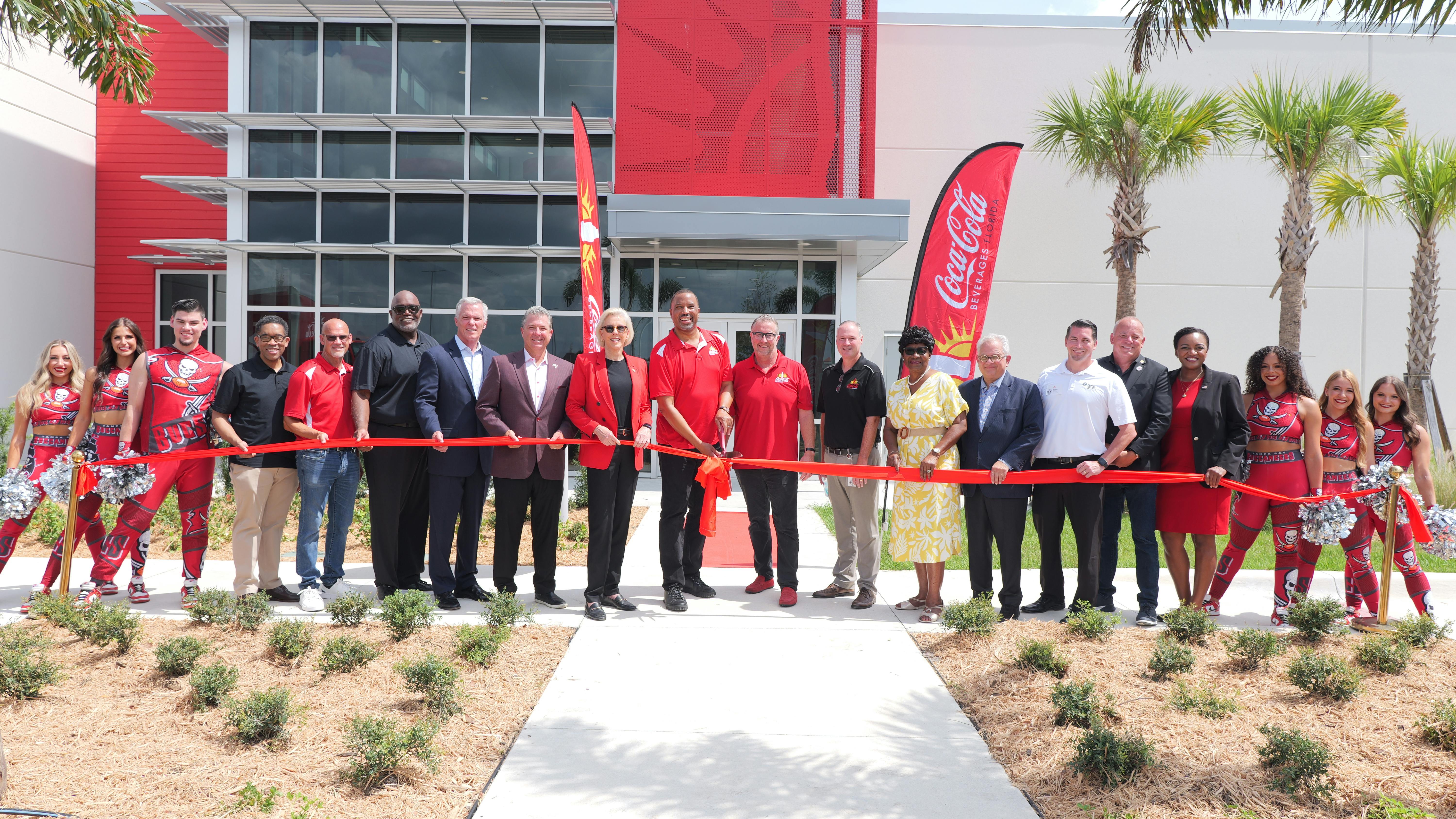 Coca-Cola Beverages Florida LLC opened its new Tampa distribution center and fleet facility.