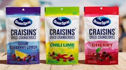 Ocean Spray flavored dried cranberries Ocean Spray flavored dried cranberries