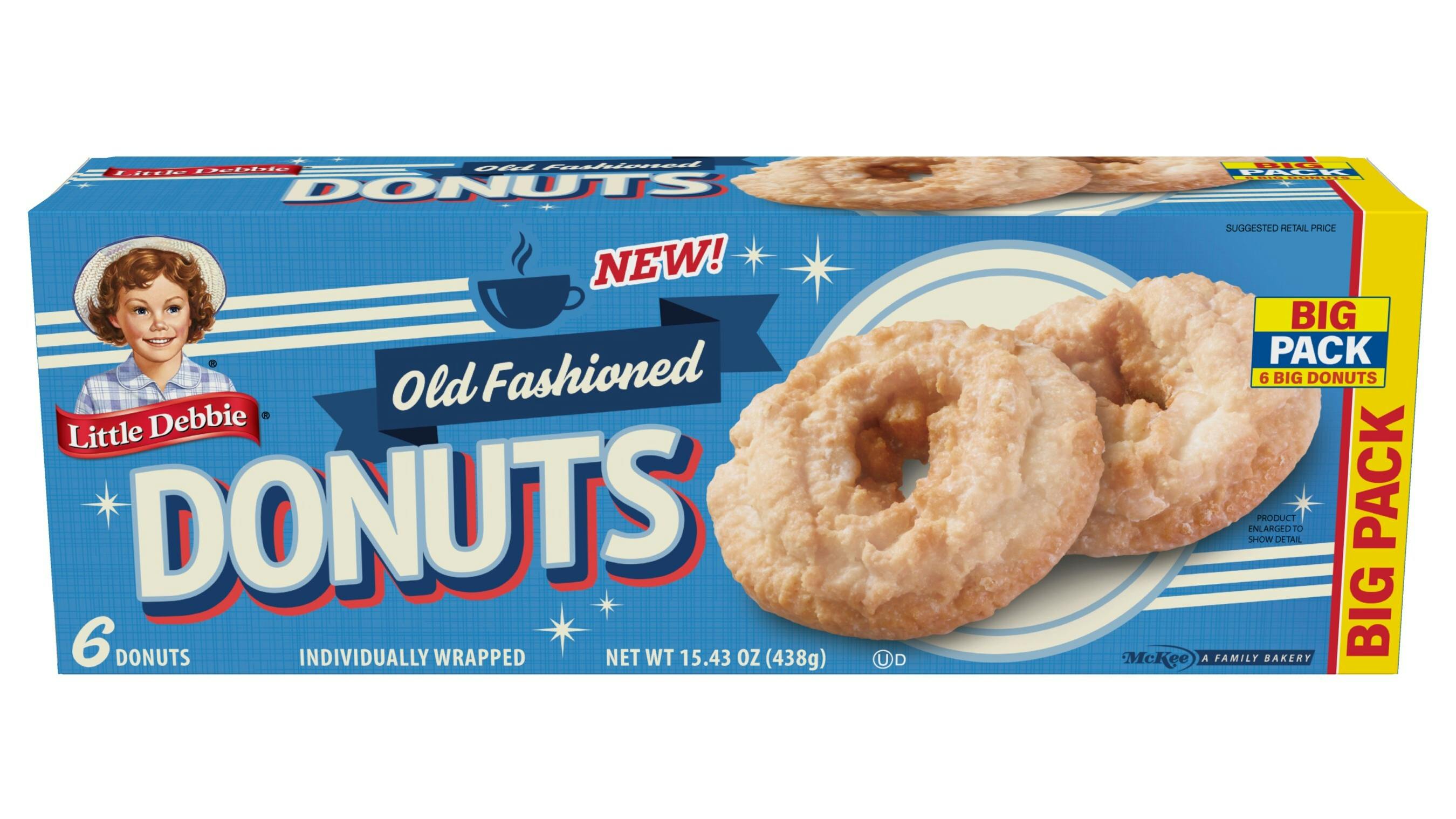 Little Debbie Big Pack Old Fashioned Donuts