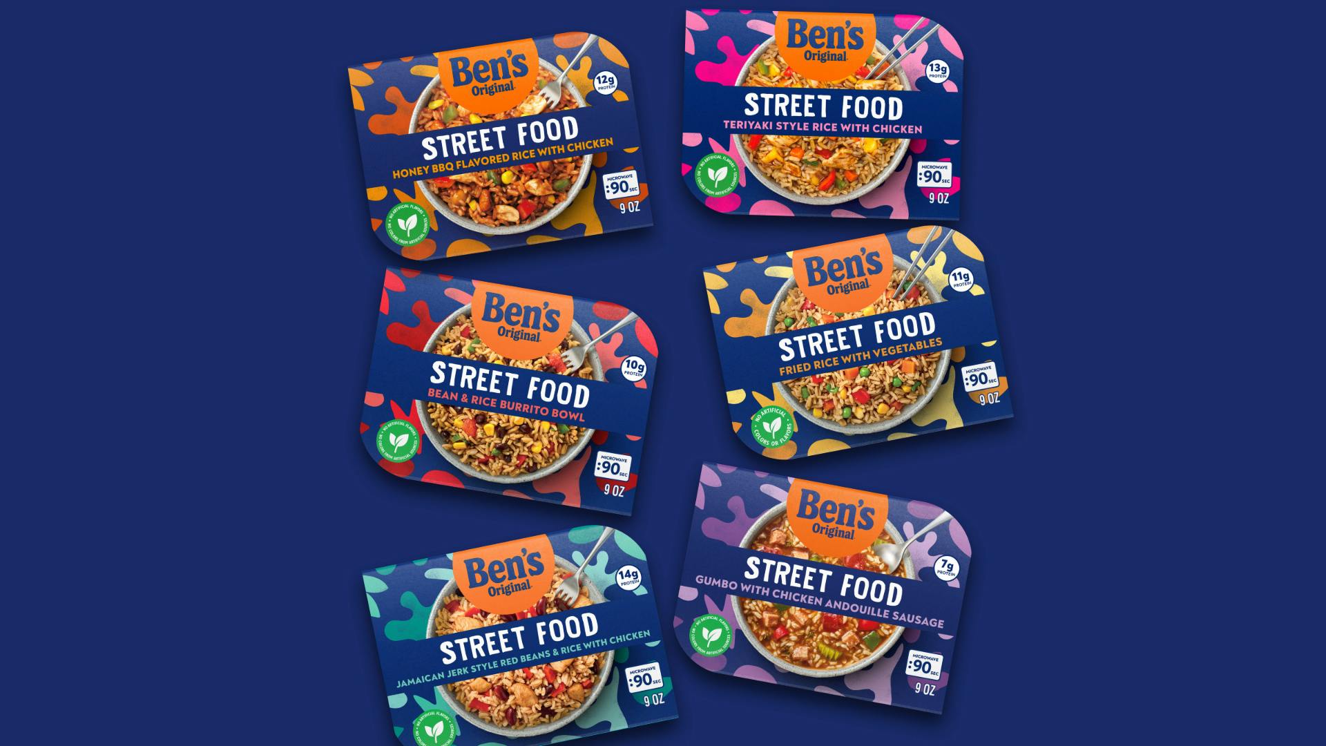 Mars Inc. adds two flavors to its Ben's Original Street Food grab-and-go meals.