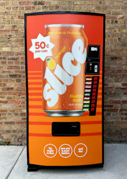 Slice Soda returns to Chicago with vintage vending machines and better-for-you soda Slice Soda returns to Chicago with vintage vending machines and better-for-you soda