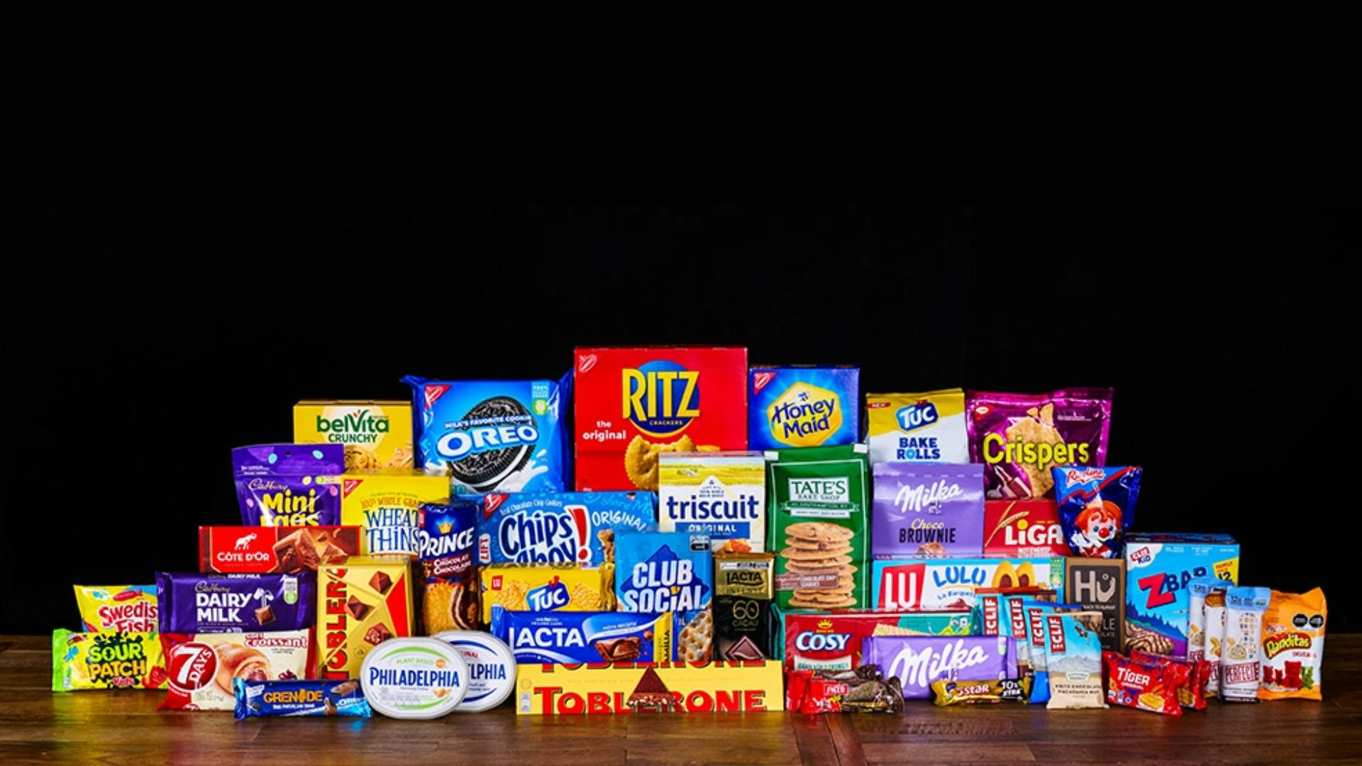 Mondelez full product portfolio