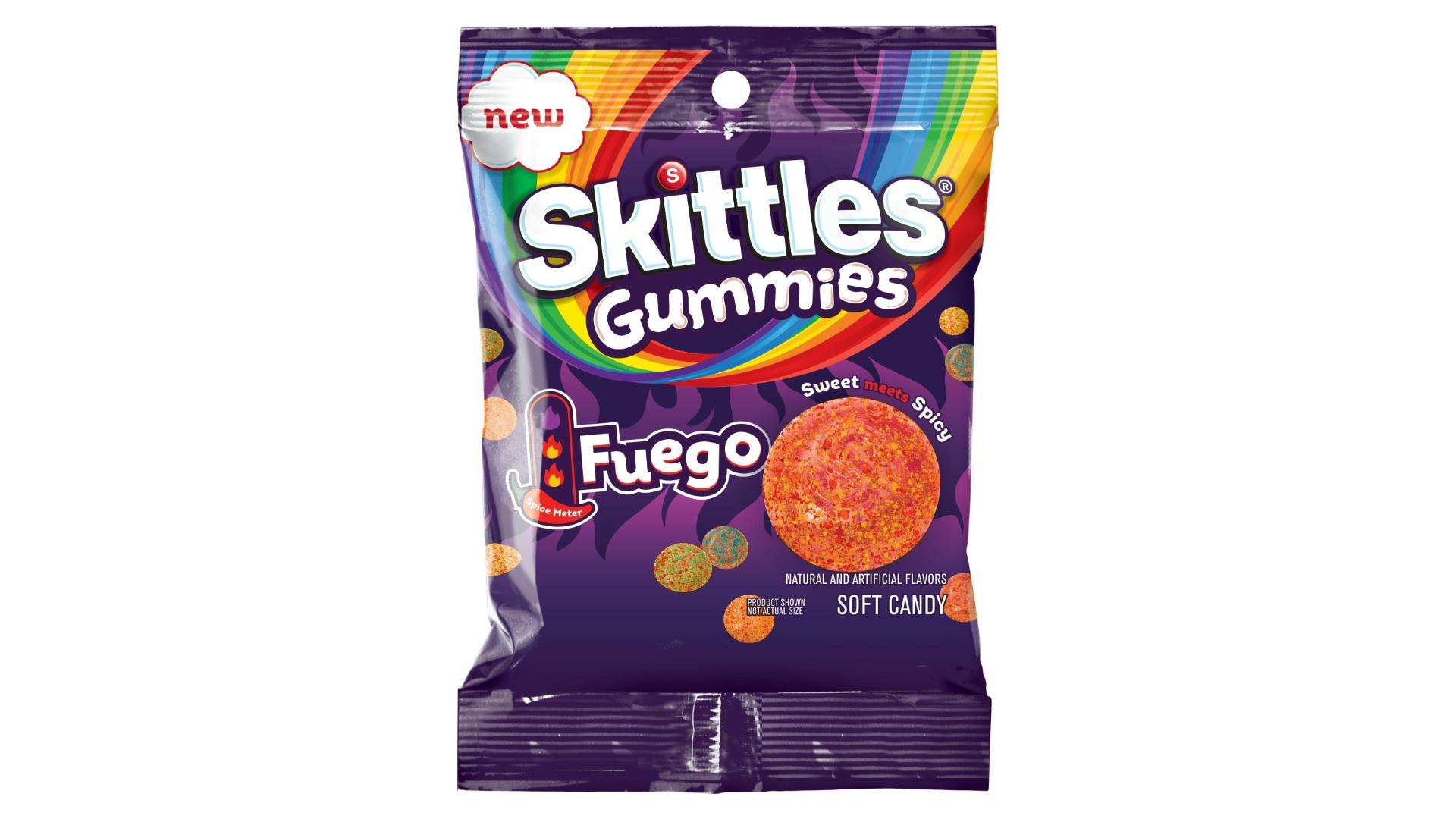 Spicy and sweet Skittles Gummies Fuego