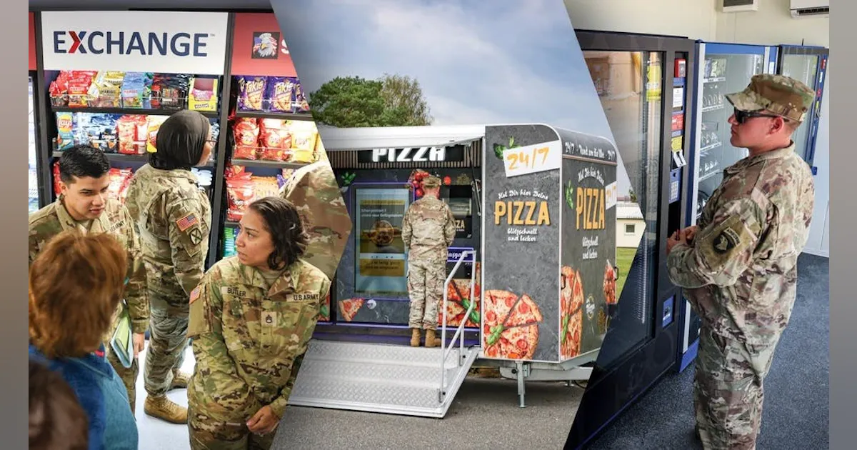 Army Ratal Army & Air Force Exchange Service grows vending and self-service retail ...