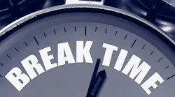 breaktime concept stock image