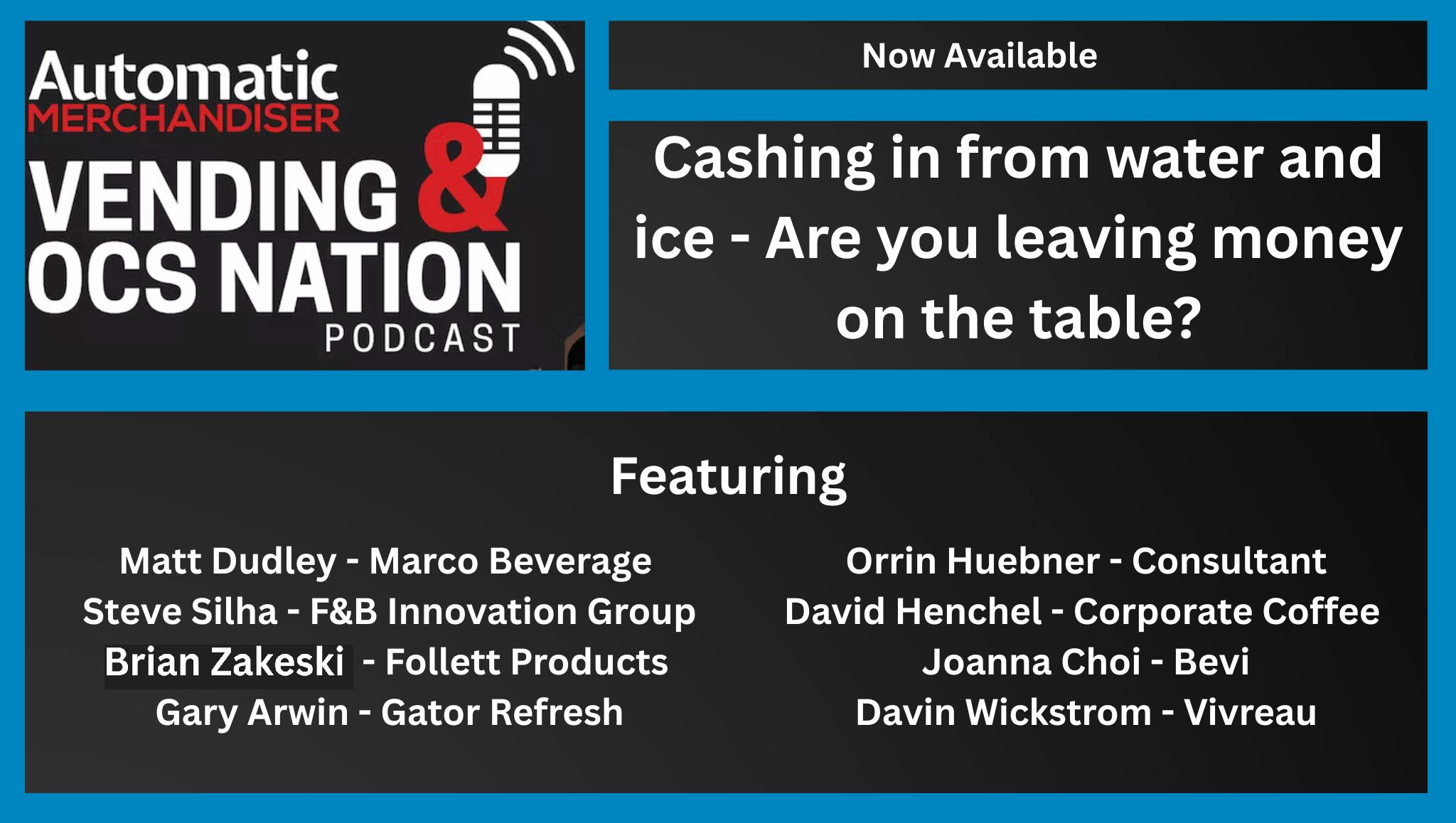 Podcast: Water and ice: Are you leaving money on the table?