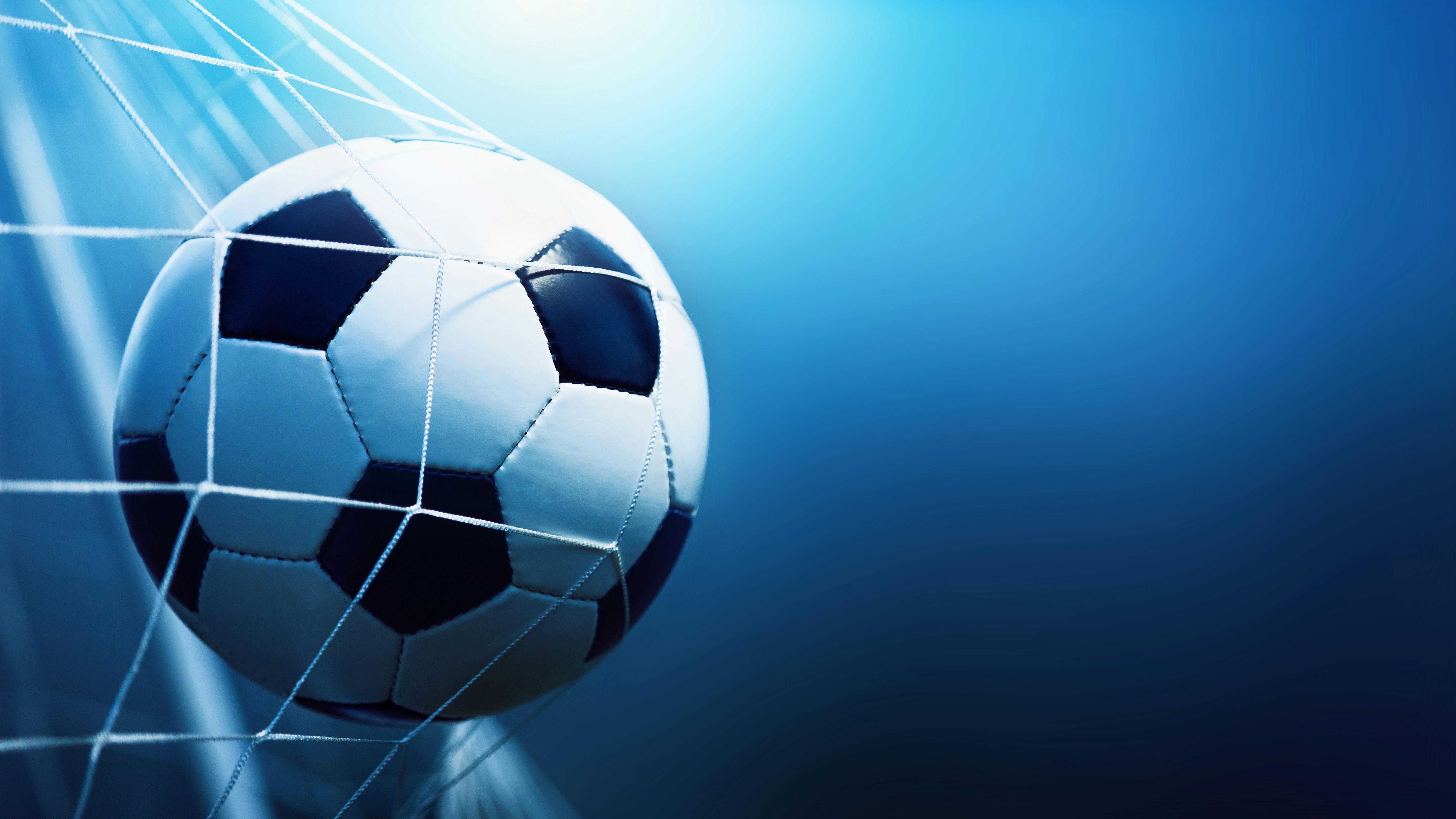 soccer ball in next stock image
