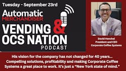 Corporate Coffee Systems’ David Henchel shares OCS lessons from New York City Corporate Coffee Systems’ David Henchel shares OCS lessons from New York City