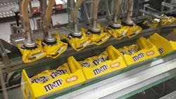 Peanut M&M Bags Packing Line, Mars Inc Peanut M&M Bags Packing Line, Mars Inc