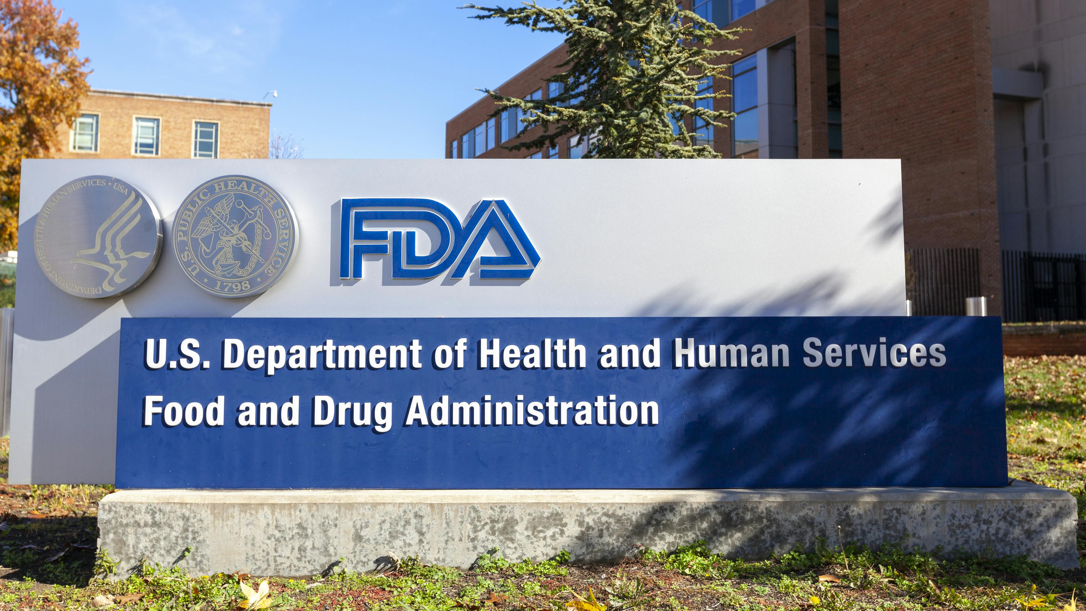 US Dept of HHS FDA sign