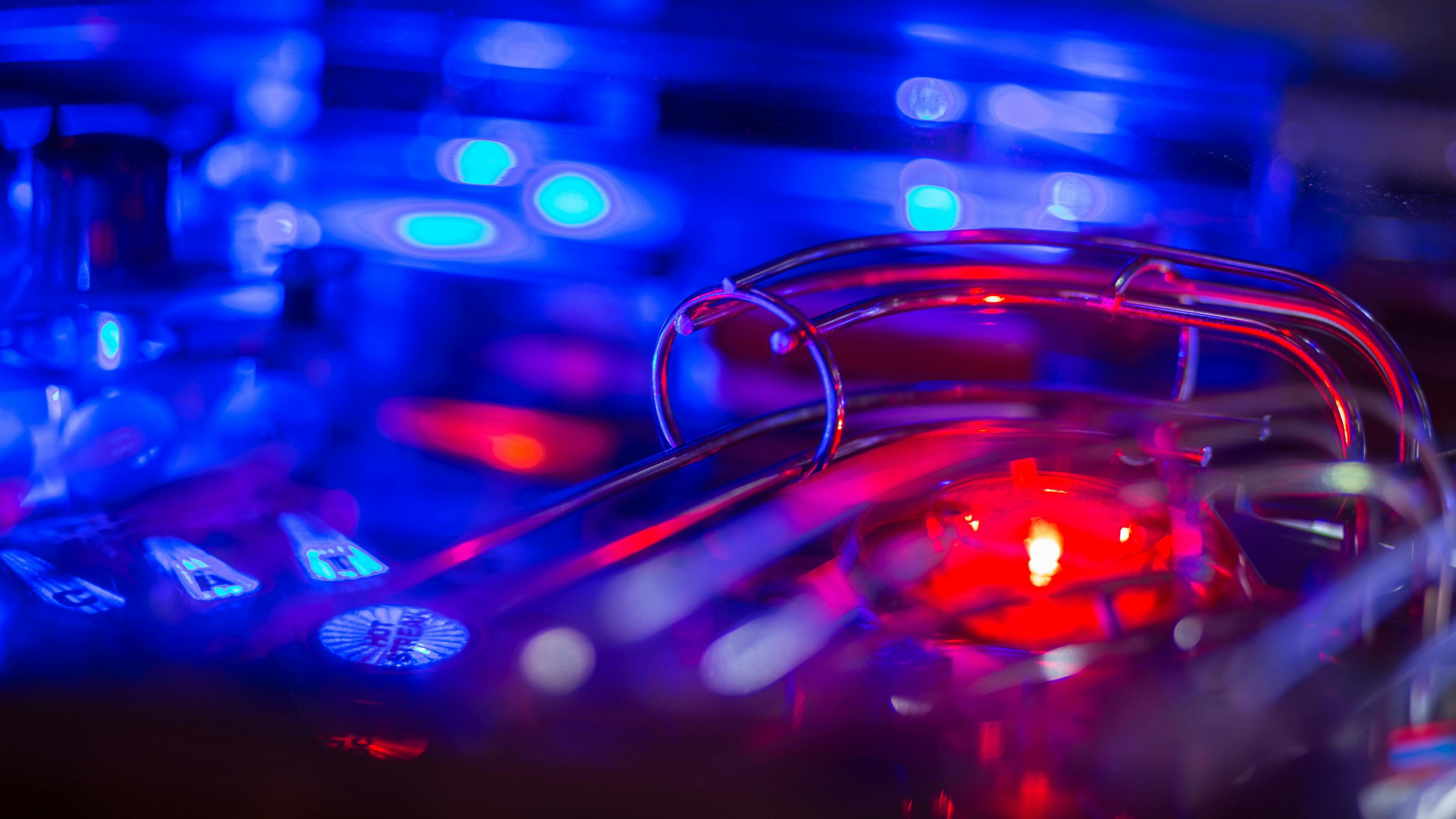 arcade abstract lights