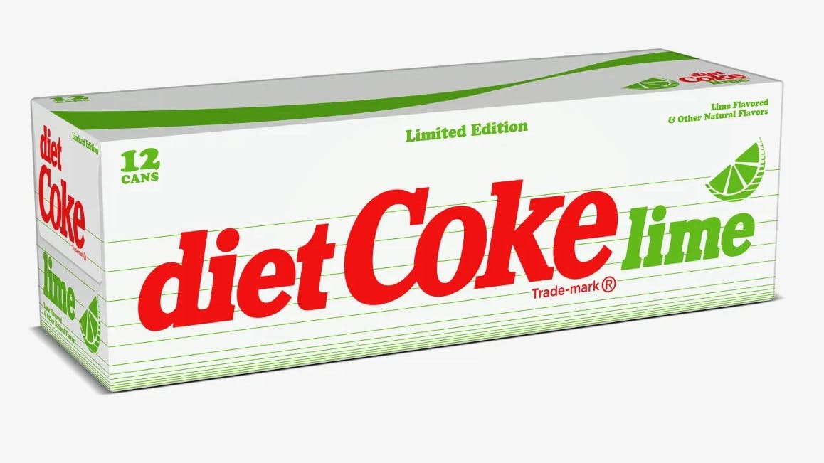 Coca-Cola reintroduces Diet Coke Lime