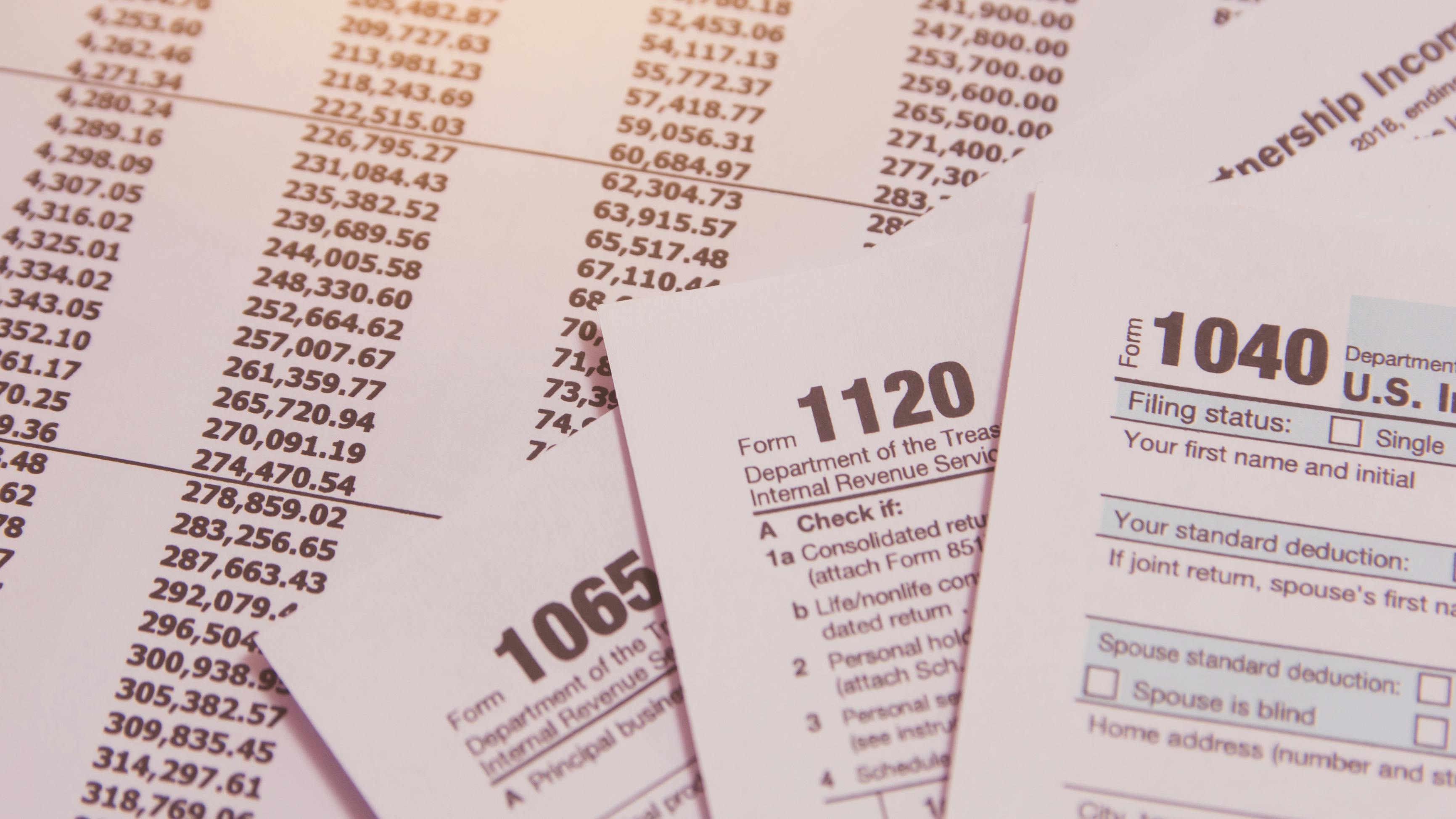 US tax forms