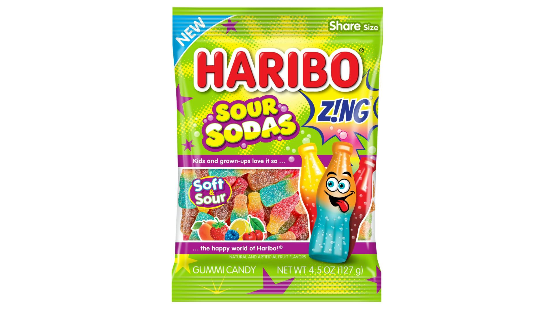 Haribo Sour Sodas