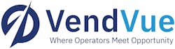 VendVue logo with tagline VendVue logo with tagline
