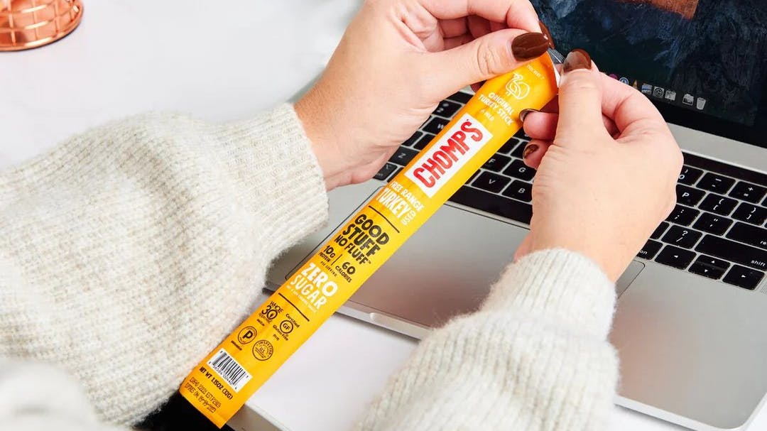 Chomps workplace snack