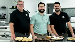 Matt Ryan, general manager, Michael Sheehan, vice president, and Patrick Sheehan, president, play key roles in the expansion at Sheehan Brothers Vending.