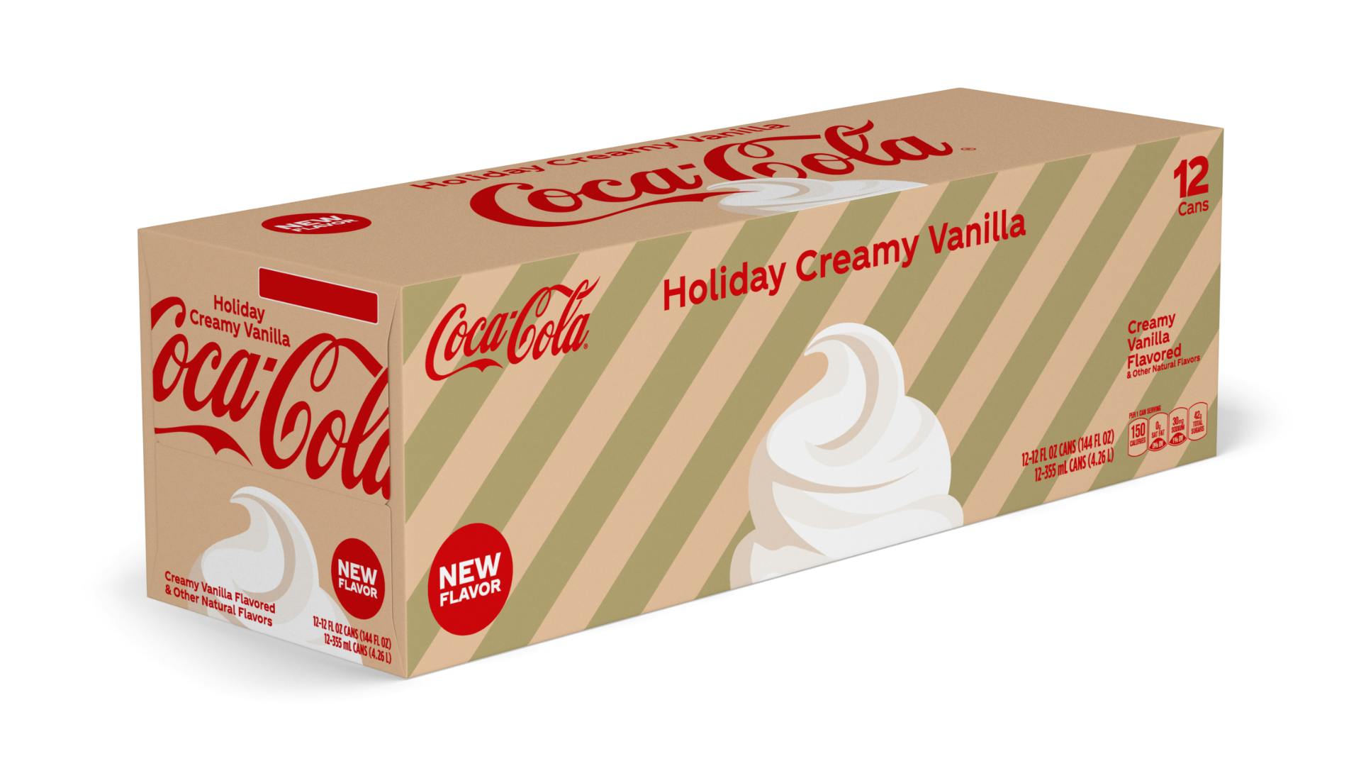 Coca-Cola Holiday Creamy Vanilla