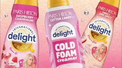 International Delight cold foam and creamers collab with Paris Hilton