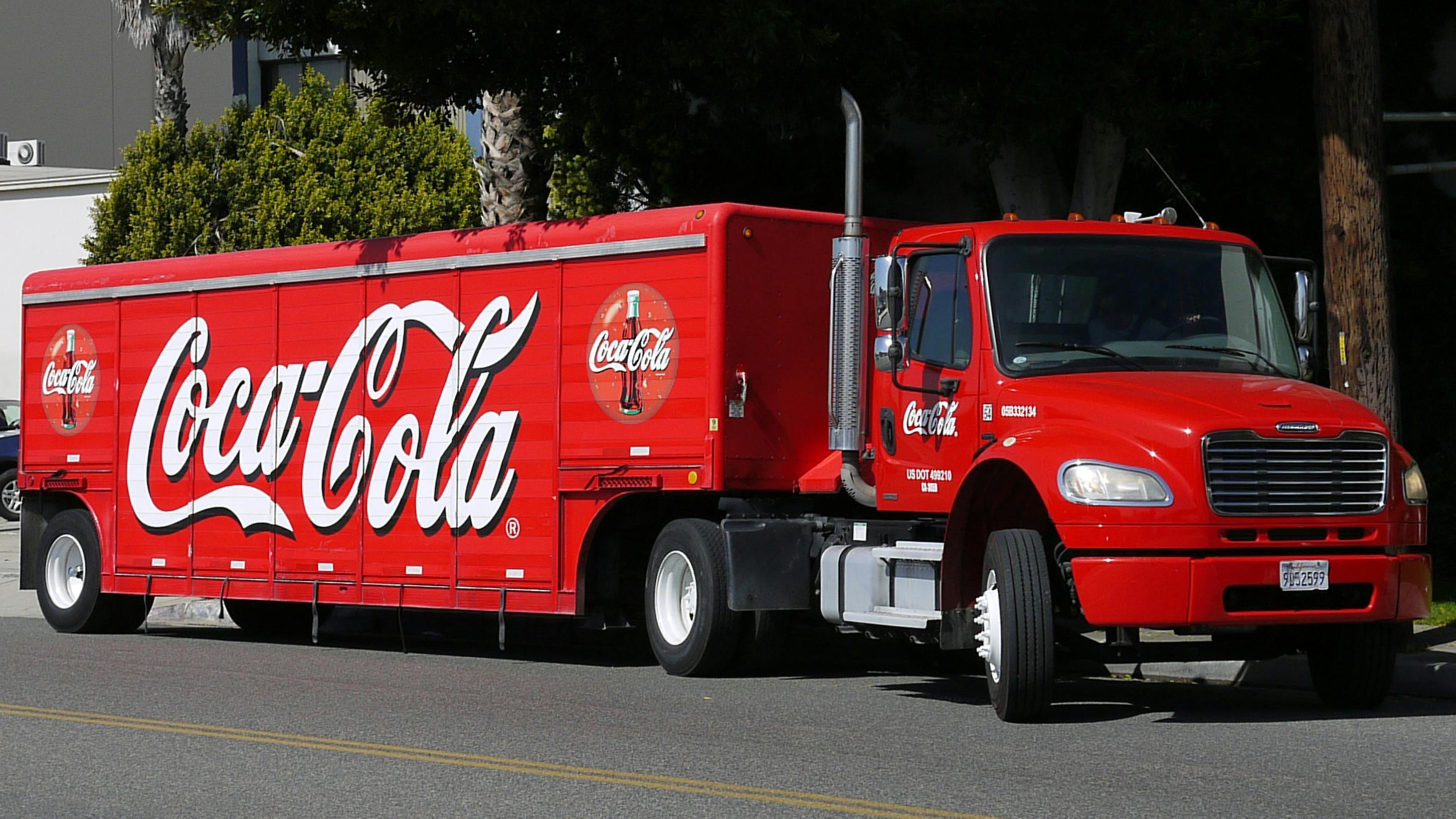 Coca Cola truck