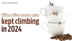 Business team sitting on cup of coffee and having a coffee break. Image use for business concept. Business team sitting on cup of coffee and having a coffee break. Image use for business concept.