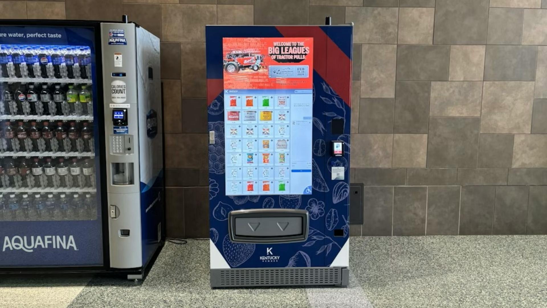Kentucky Venues will use Envision IQ vending machines from Seaga Manufacturing Inc.