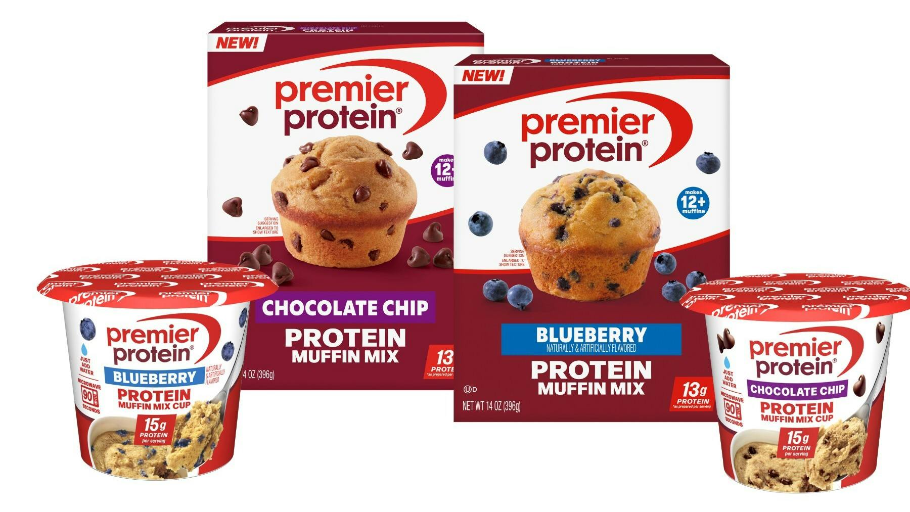 Premier Protein muffin cups and muffin mix