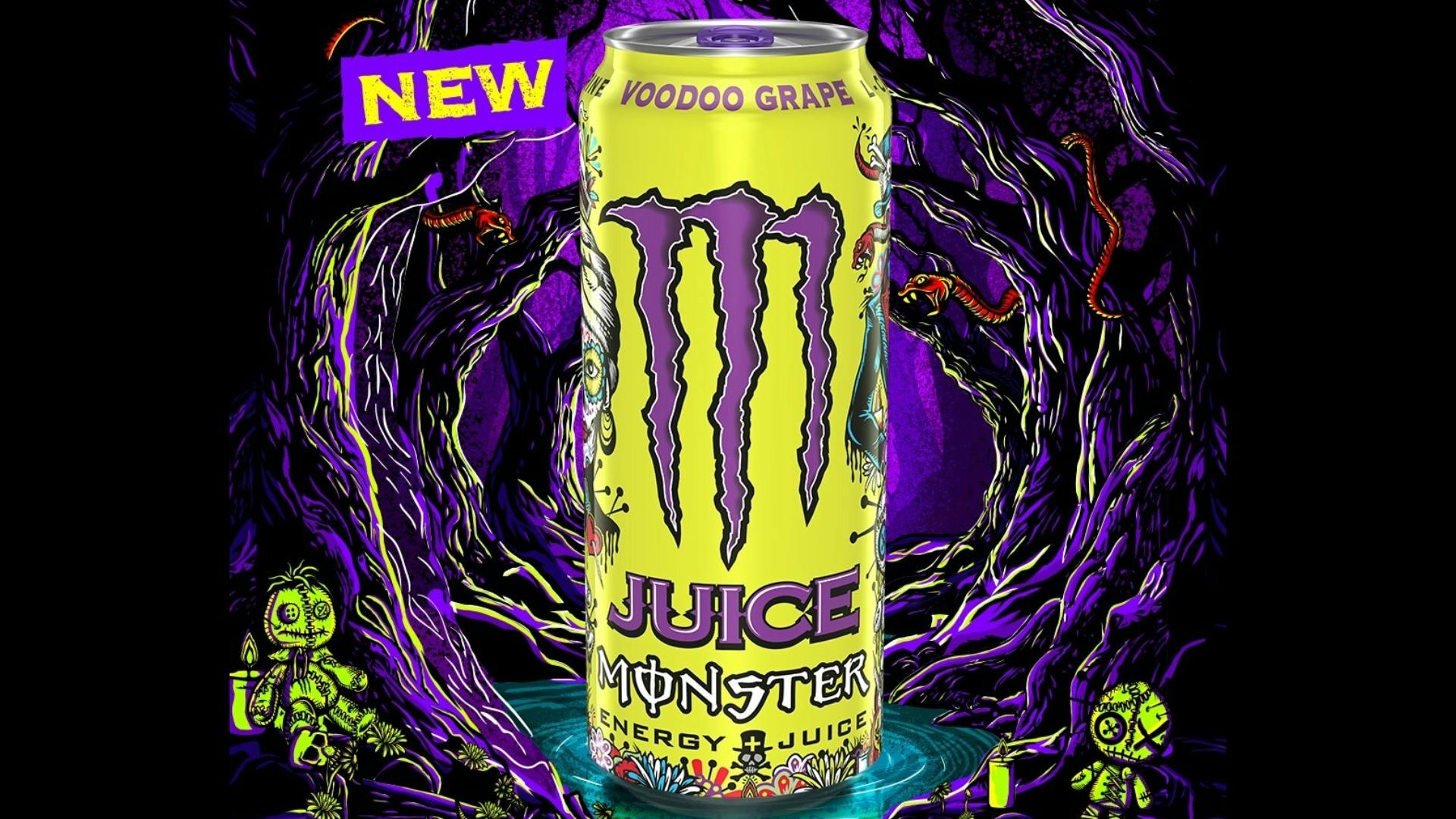 Monster Energy launches Juice Monster Voodoo Grape
