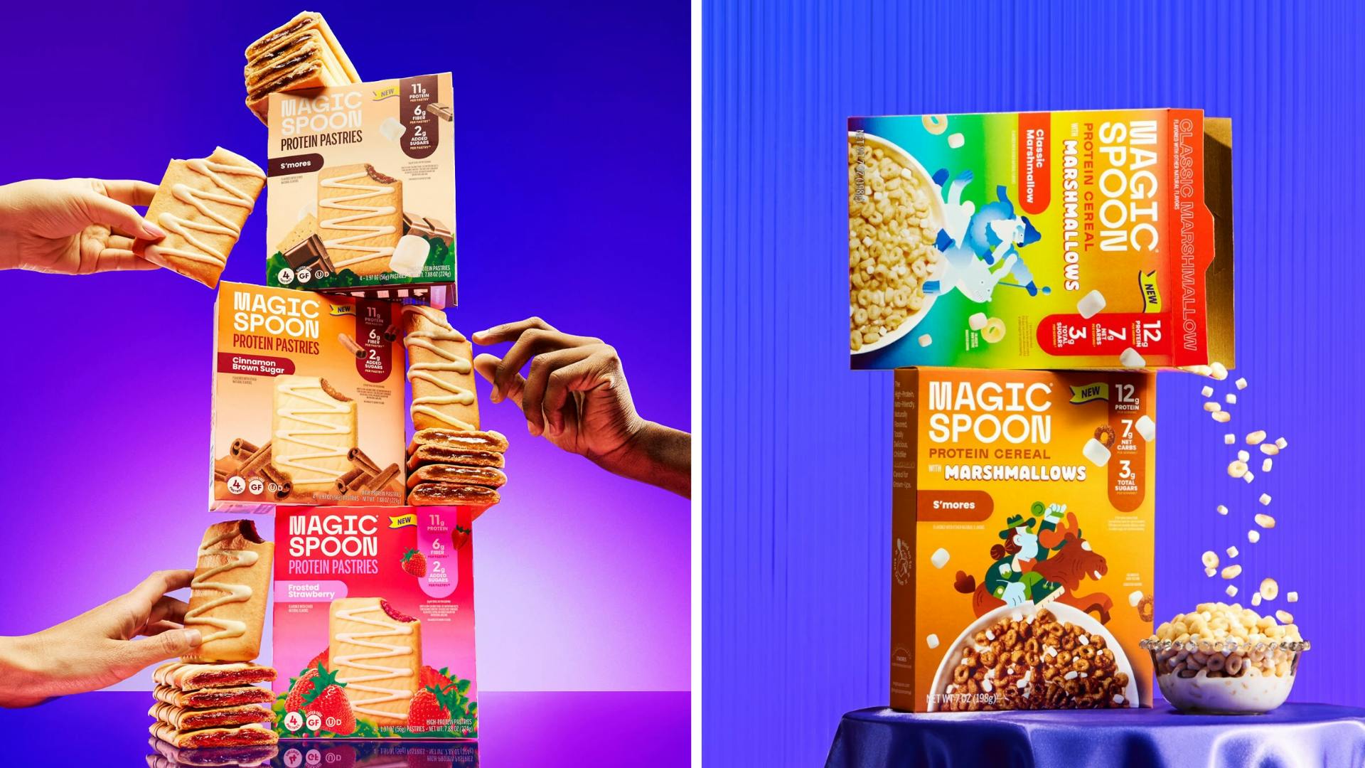 Magic Spoon launches protein pastries and cereal for on-the-go breakfast