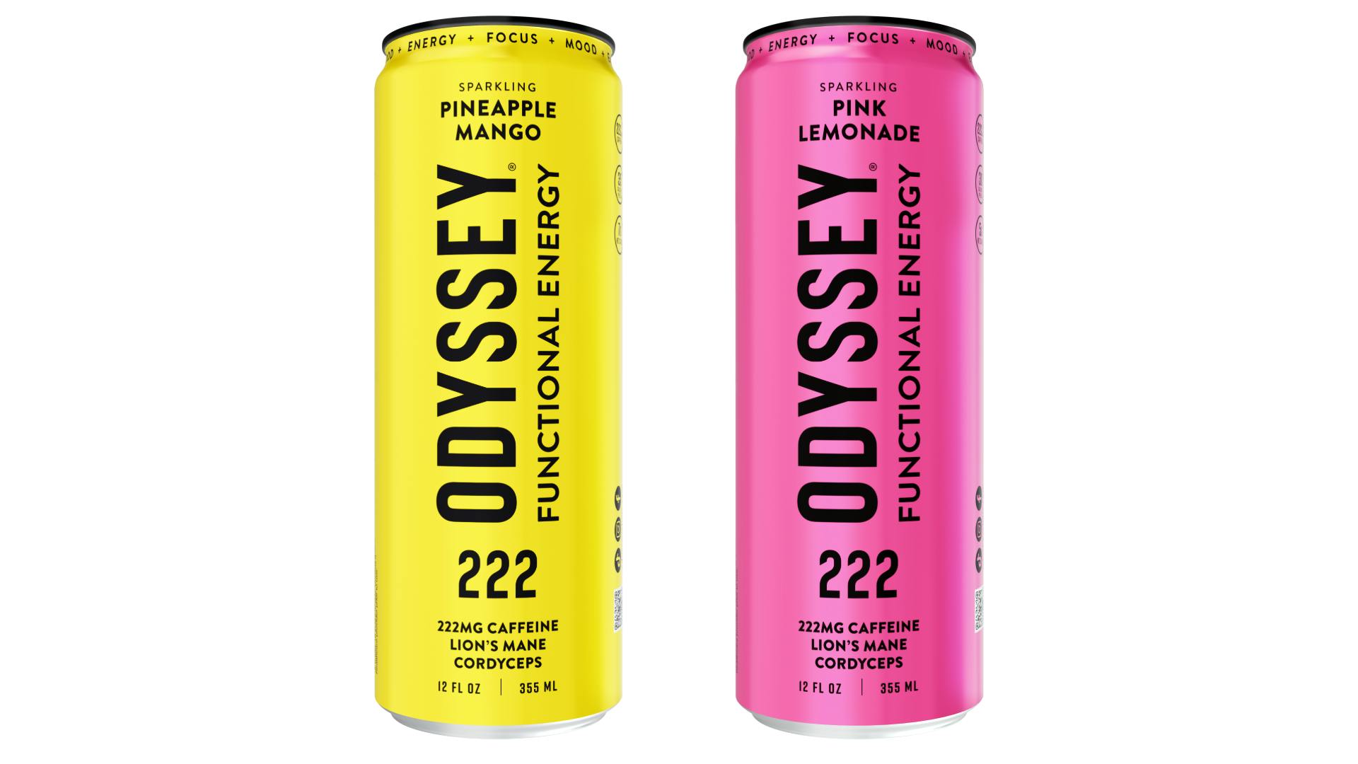 Odyssey functional energy drinks