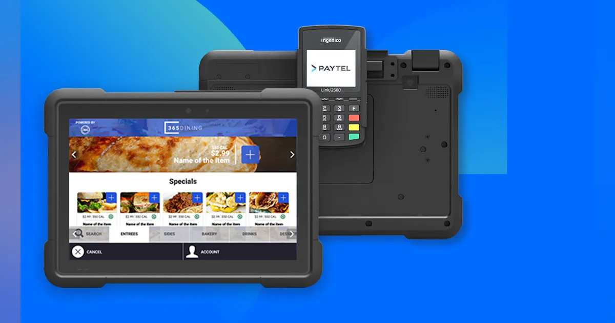 Handheld Casher 365 Dining Handheld portable cashier device | Vending Market Watch