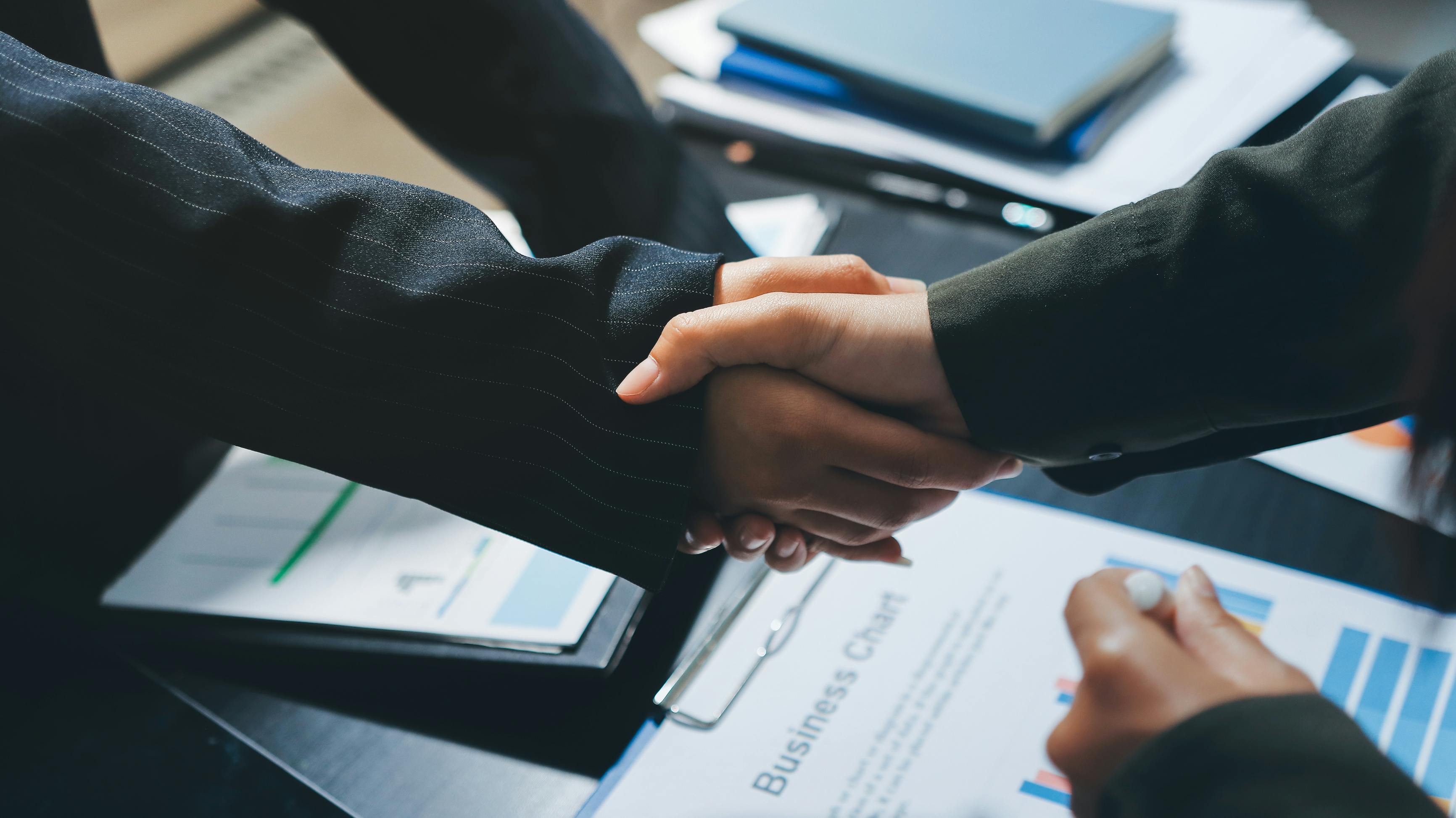 business handshake