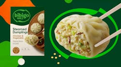 Bibigo Steamed Dumplings Chicken and Vegetable from CJ Schwan's Bibigo Steamed Dumplings Chicken and Vegetable from CJ Schwan's