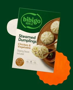 Bibigo Steamed Dumplings Chicken and Vegetable from CJ Schwan's Bibigo Steamed Dumplings Chicken and Vegetable from CJ Schwan's