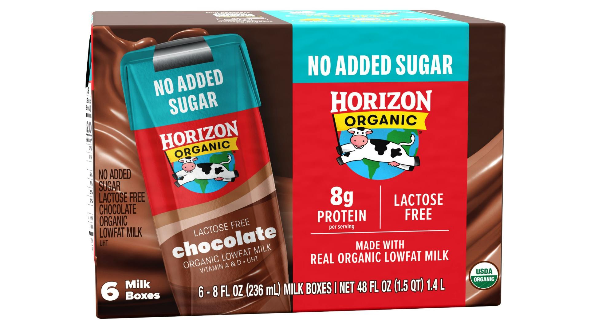 Horizon Organic adds lactose-free, shelf-stable chocolate milk boxes