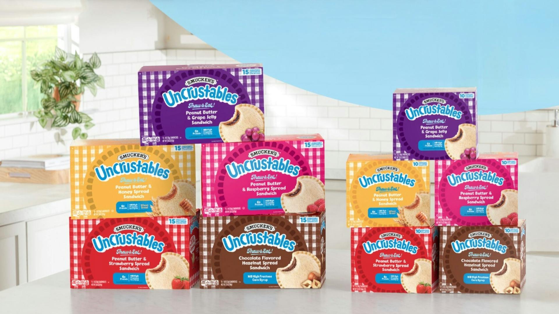 Uncrustables to keep five days refrigerated, still sold frozen