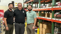 Patrick Sheehan, Matt Ryan and Michael Sheehan monitor spoilage closely Patrick Sheehan, Matt Ryan and Michael Sheehan monitor spoilage closely