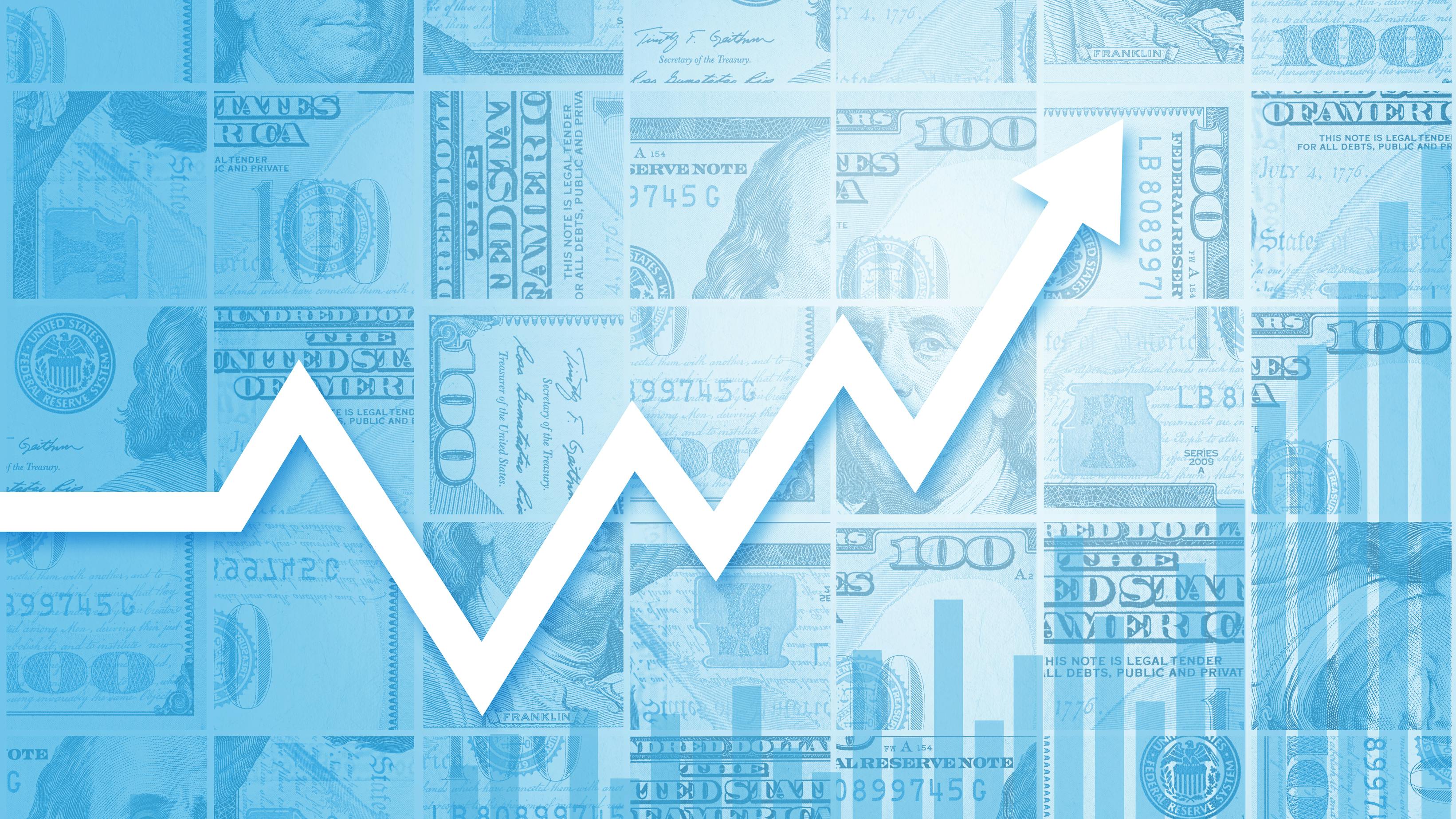 financial performance stock image