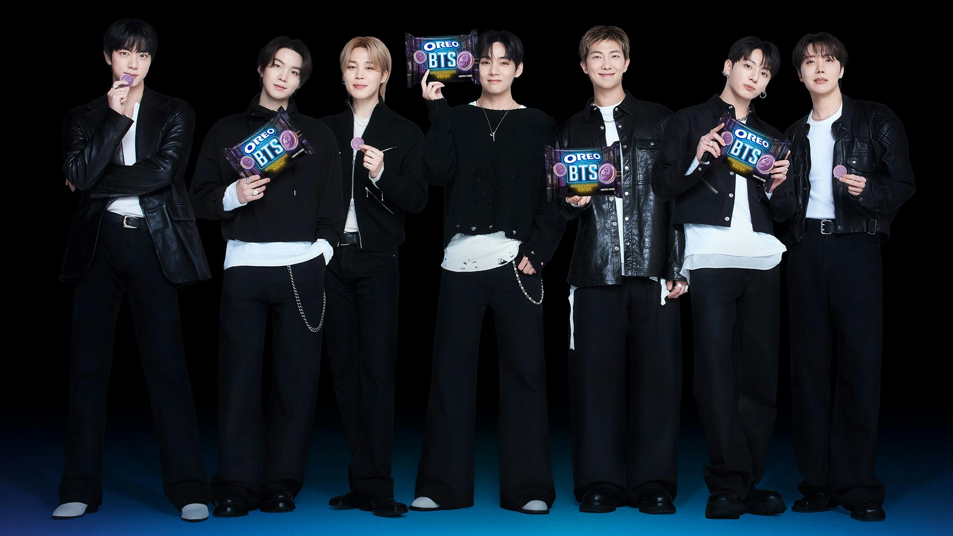 Mondel&emacr;z International Inc. BTS Oreo collaboration