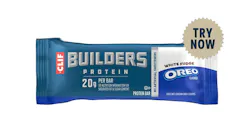 Clif Builders White Fudge Oreo-flavored protein bar Clif Builders White Fudge Oreo-flavored protein bar